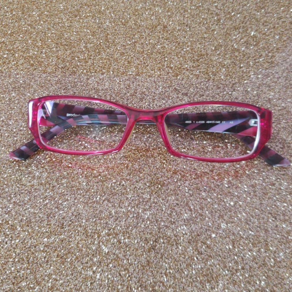 Hot Pink Prodesign Denmark Glasses